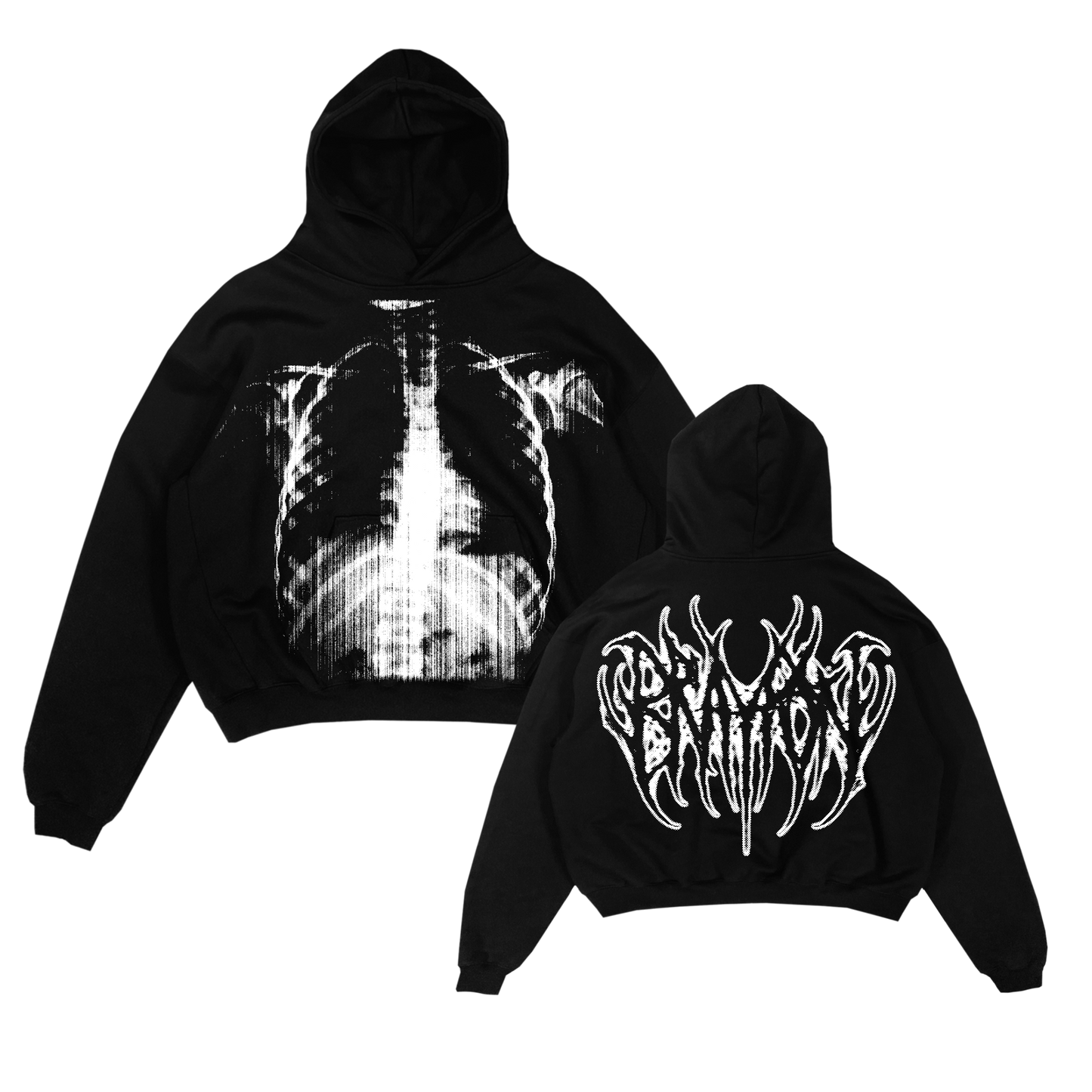 "BRAYTON" X-Ray Hoodie
